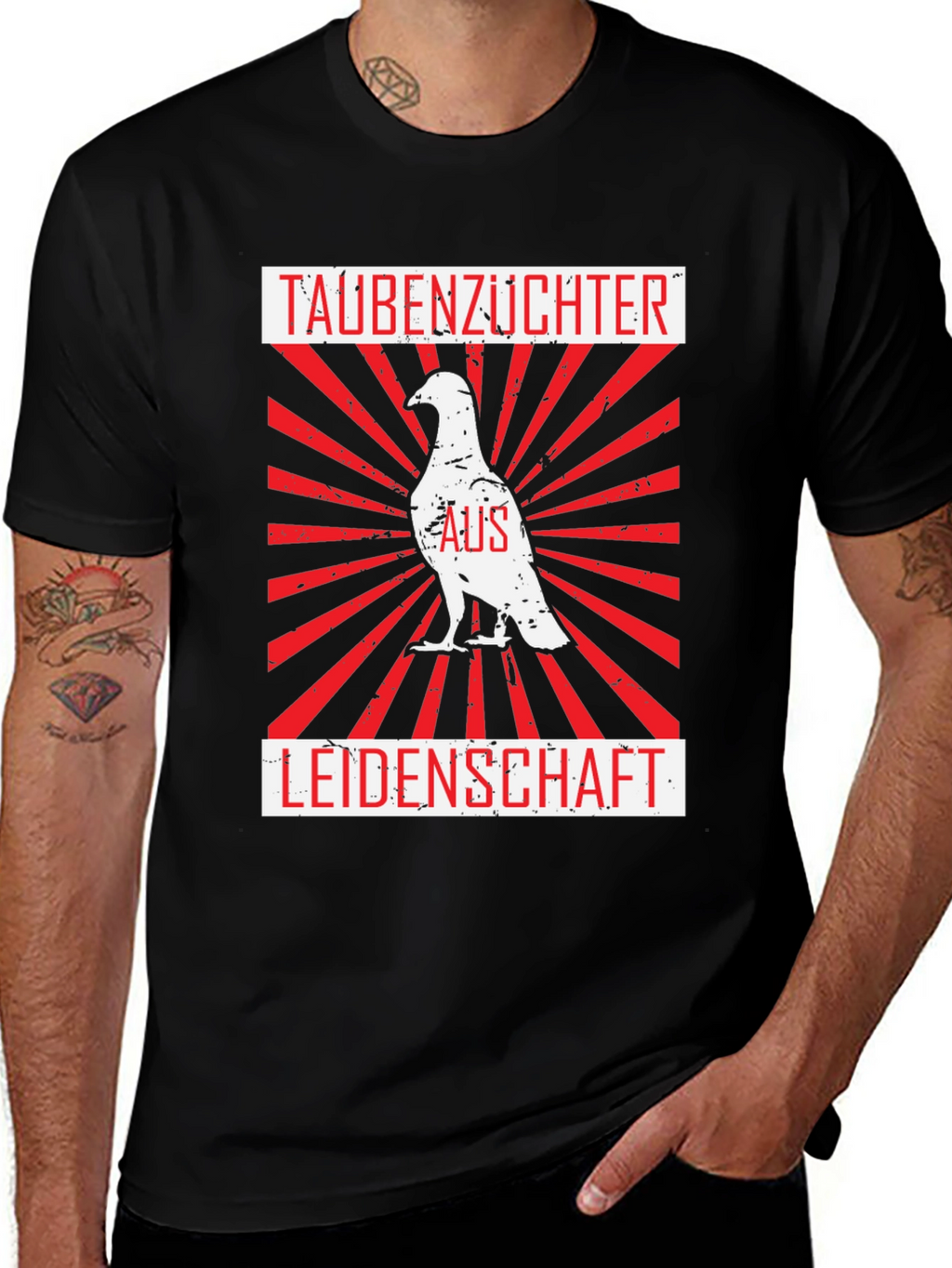 Taubenzuchter Aus Leidenschaft Graphic T-Shirt