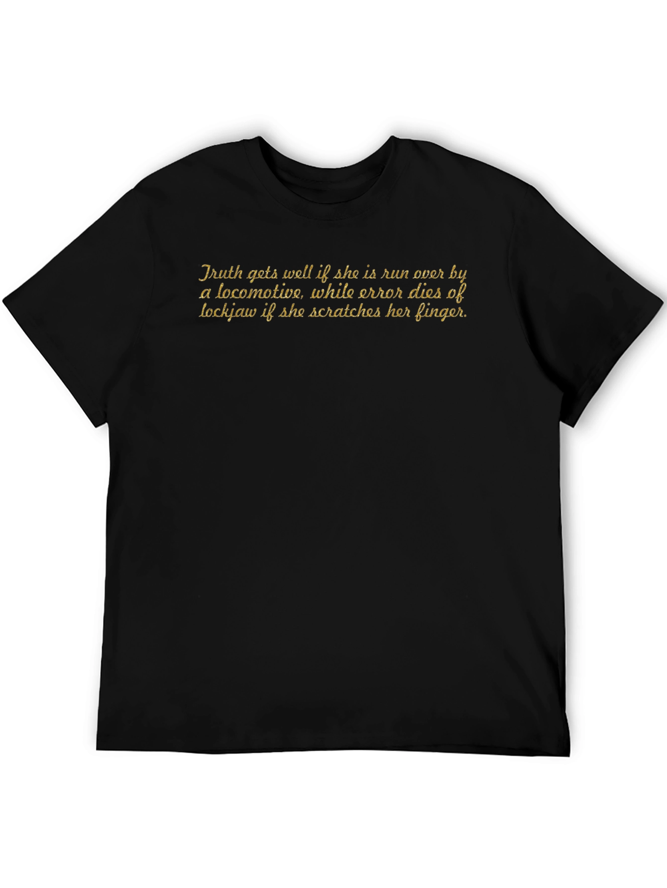 Truth Locomotive T-Shirt - Soft Cotton Blend Tee
