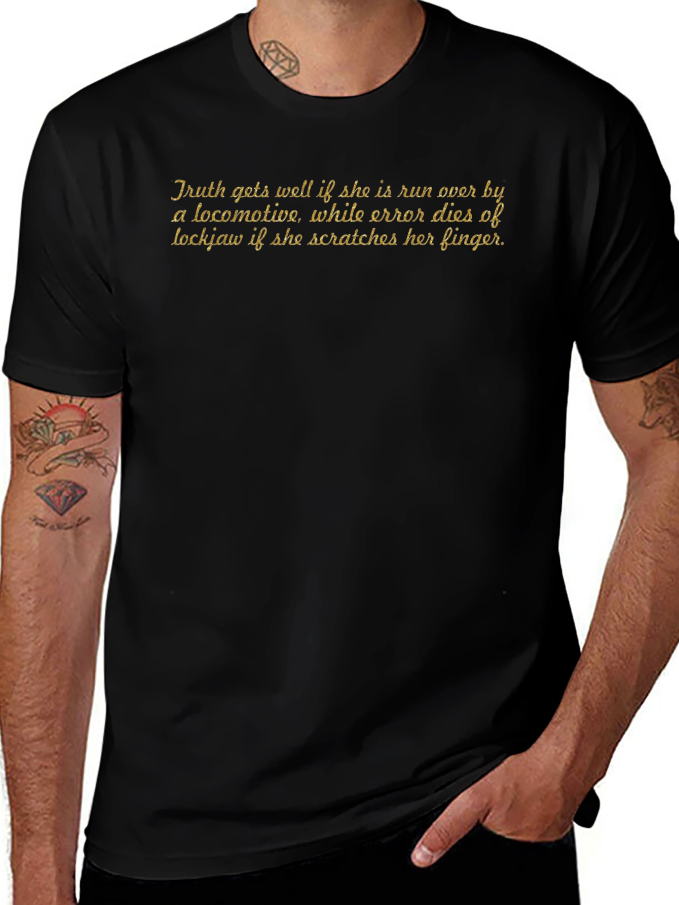 Truth Locomotive T-Shirt - Soft Cotton Blend Tee