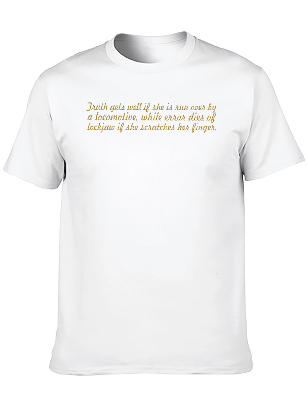 Truth Locomotive T-Shirt - Soft Cotton Blend Tee