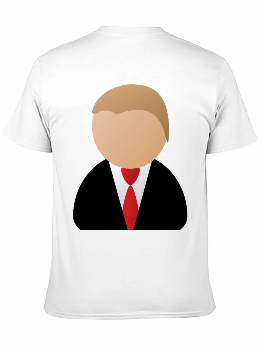 Trump Cartoon Graphic Tee - Black