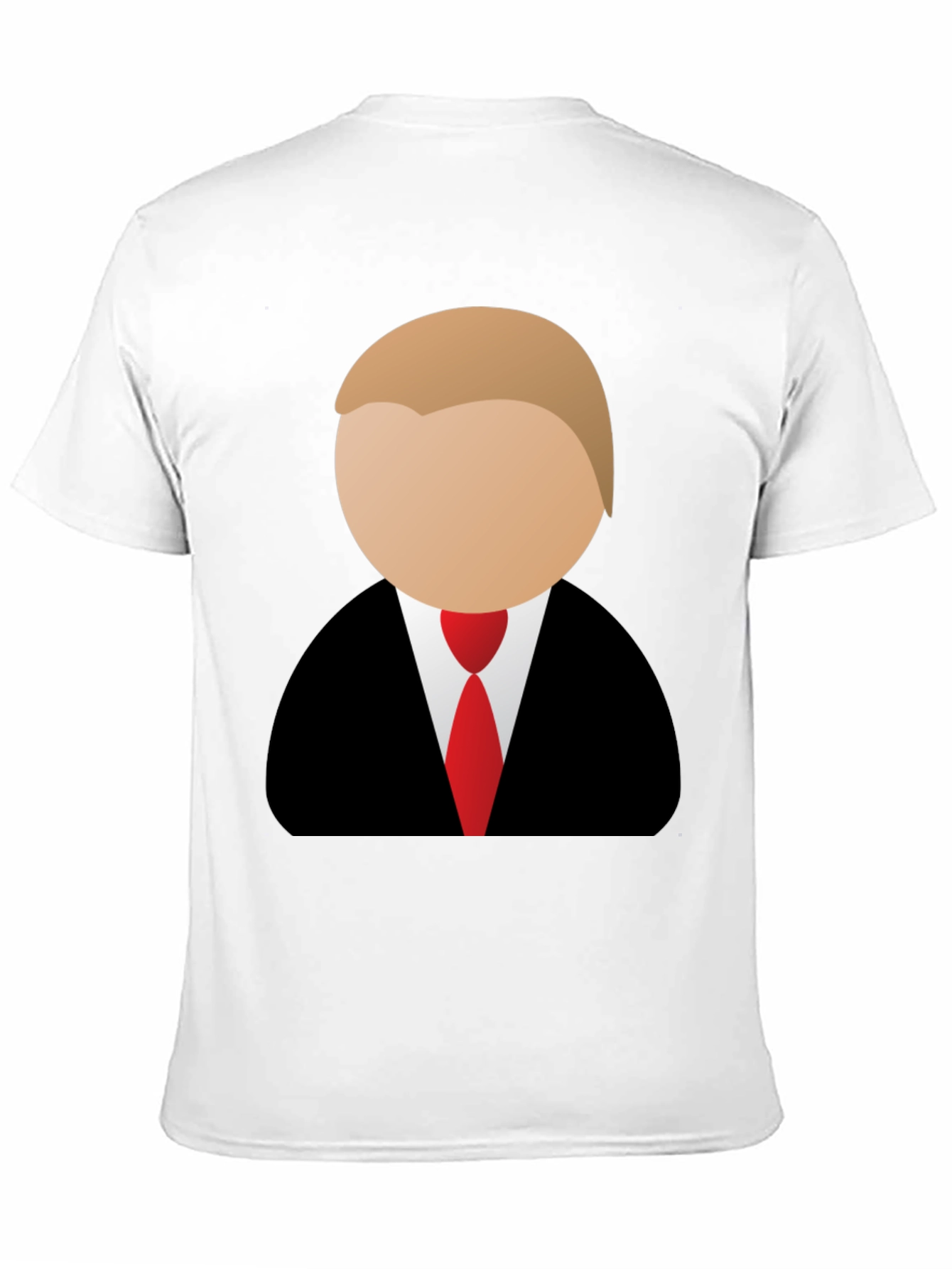 Trump Cartoon Graphic Tee - Black