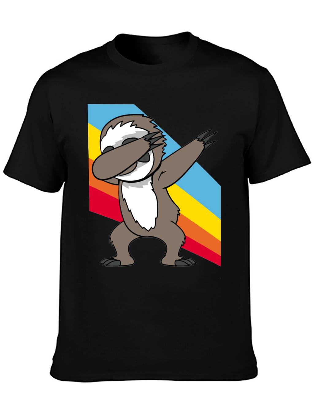 Sloth Dabbing T-Shirt - Funny Animal Tee