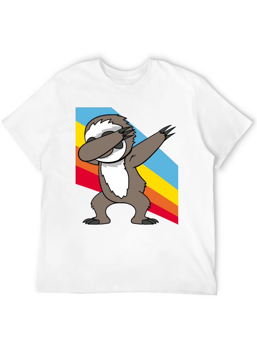 Sloth Dabbing T-Shirt - Funny Animal Tee