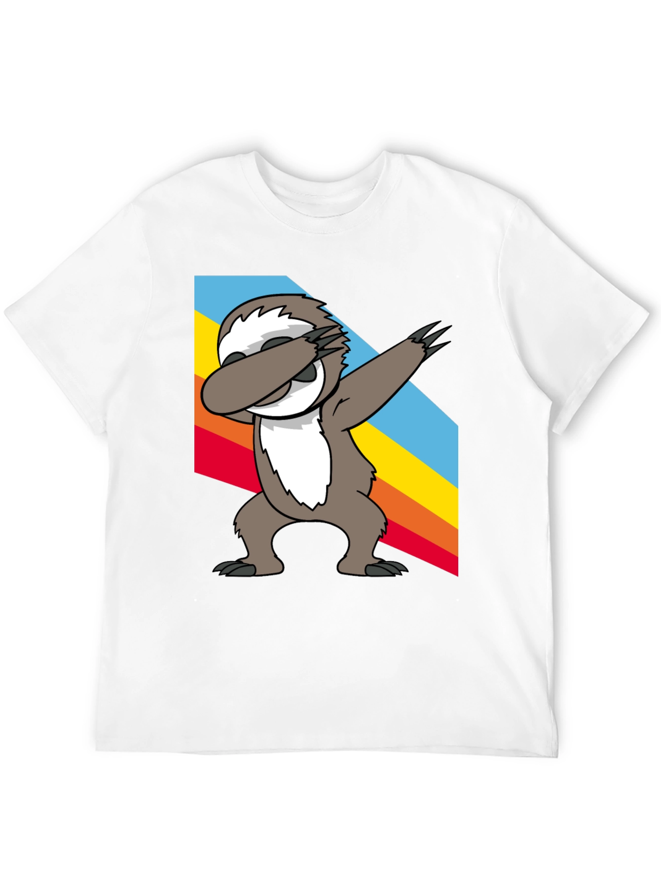 Sloth Dabbing T-Shirt - Funny Animal Tee
