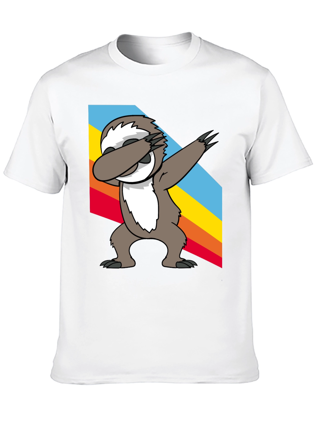 Sloth Dabbing T-Shirt - Funny Animal Tee