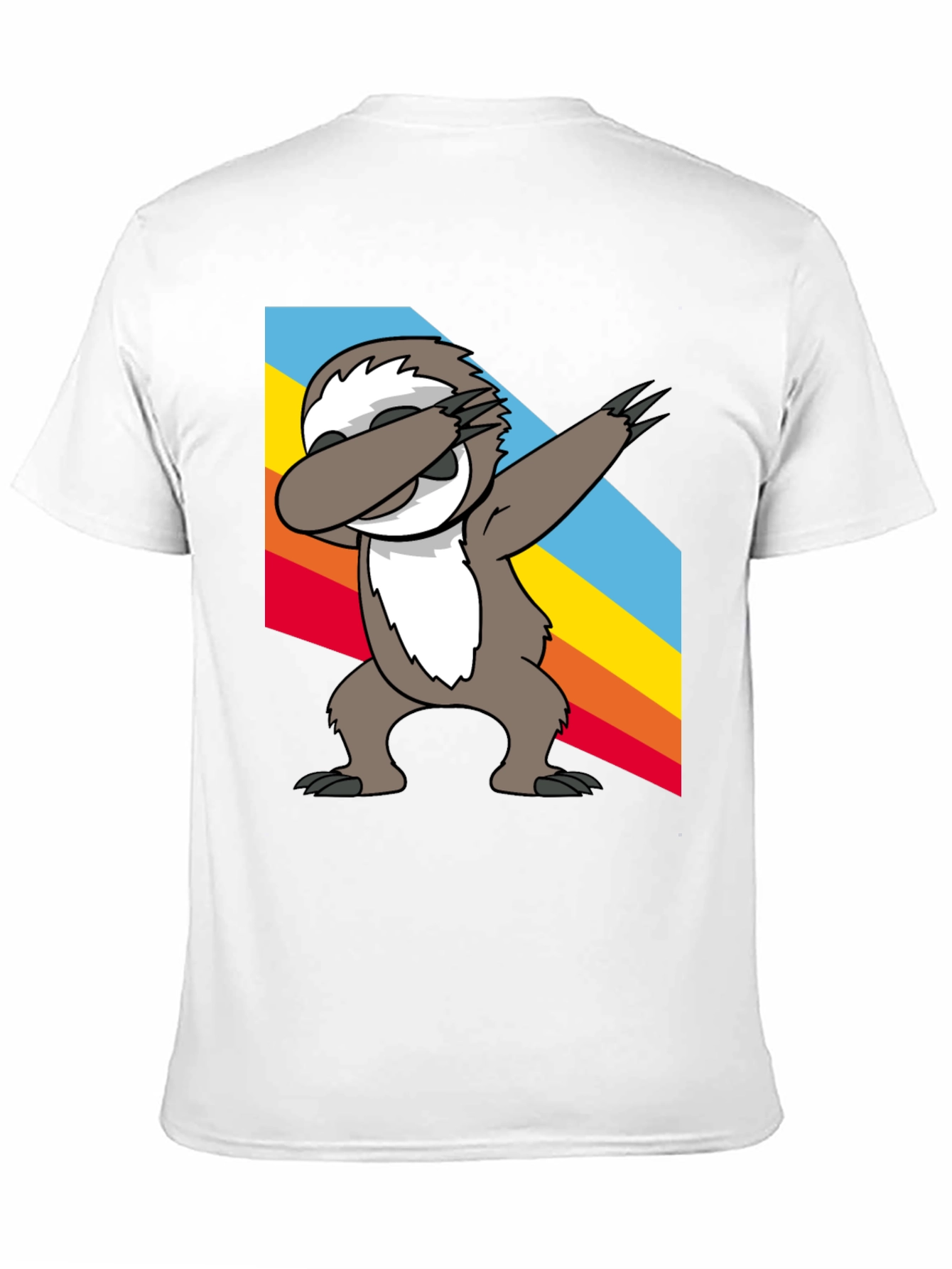 Sloth Dabbing T-Shirt - Funny Animal Tee