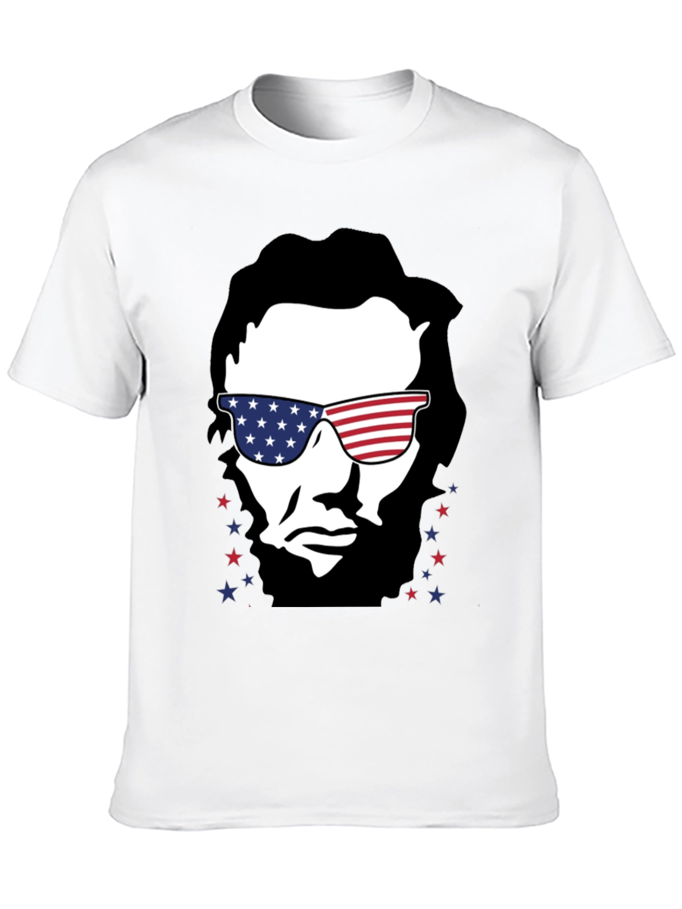 American Lincoln T-Shirt Patriotic USA Tee