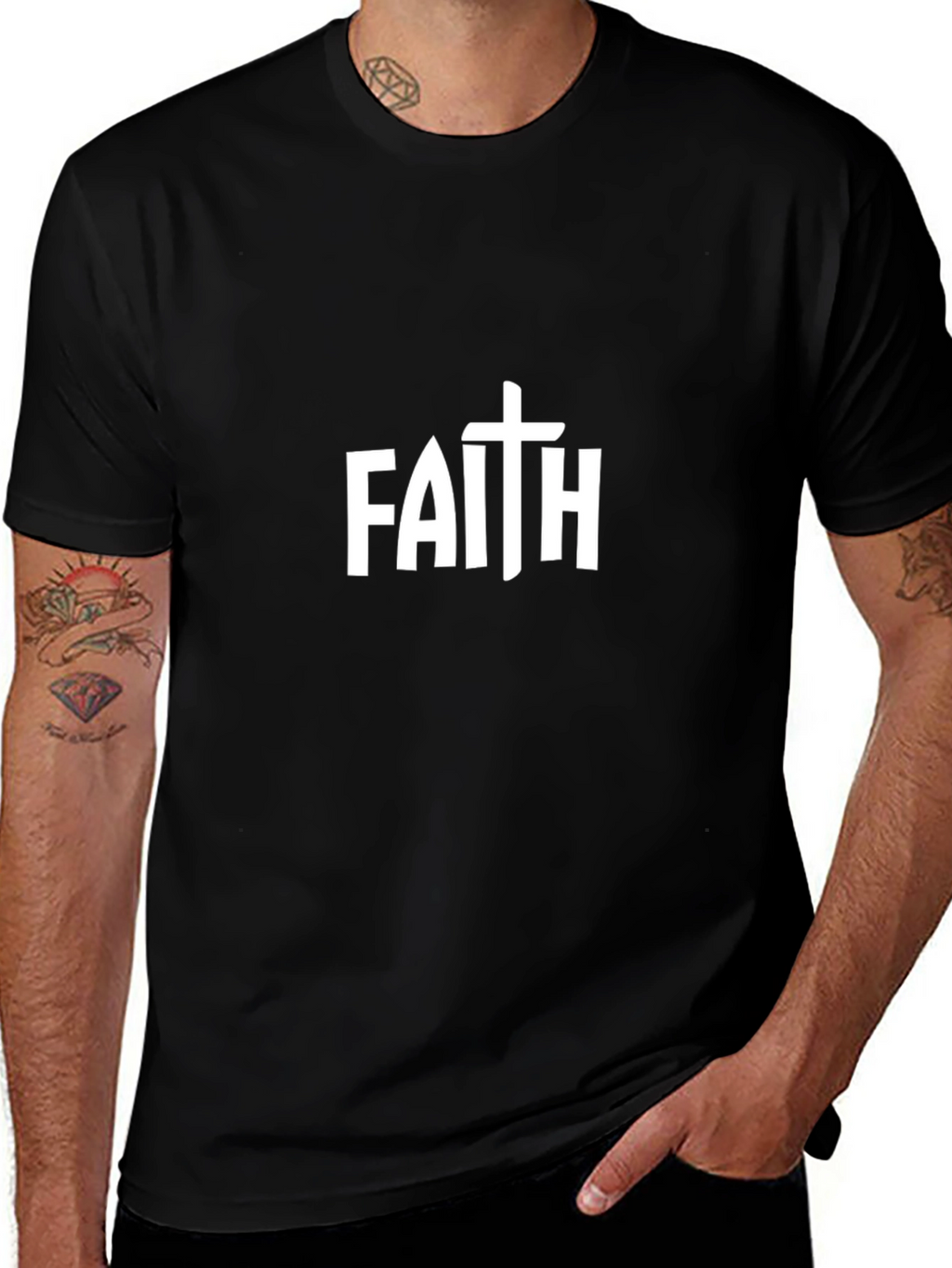 Faith Graphic Tee - Stylish Christian T-Shirt