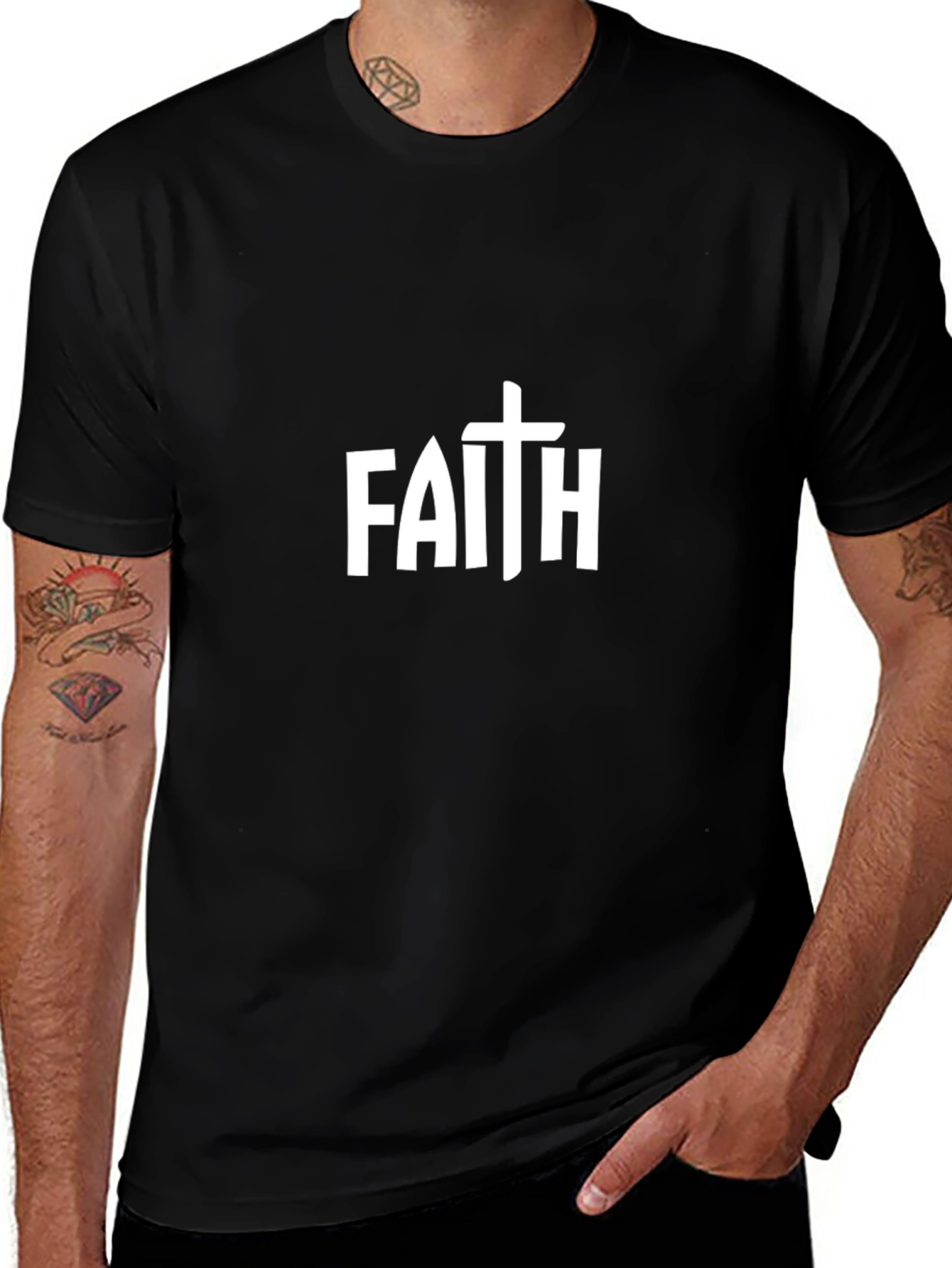 Faith Graphic Tee - Stylish Christian T-Shirt