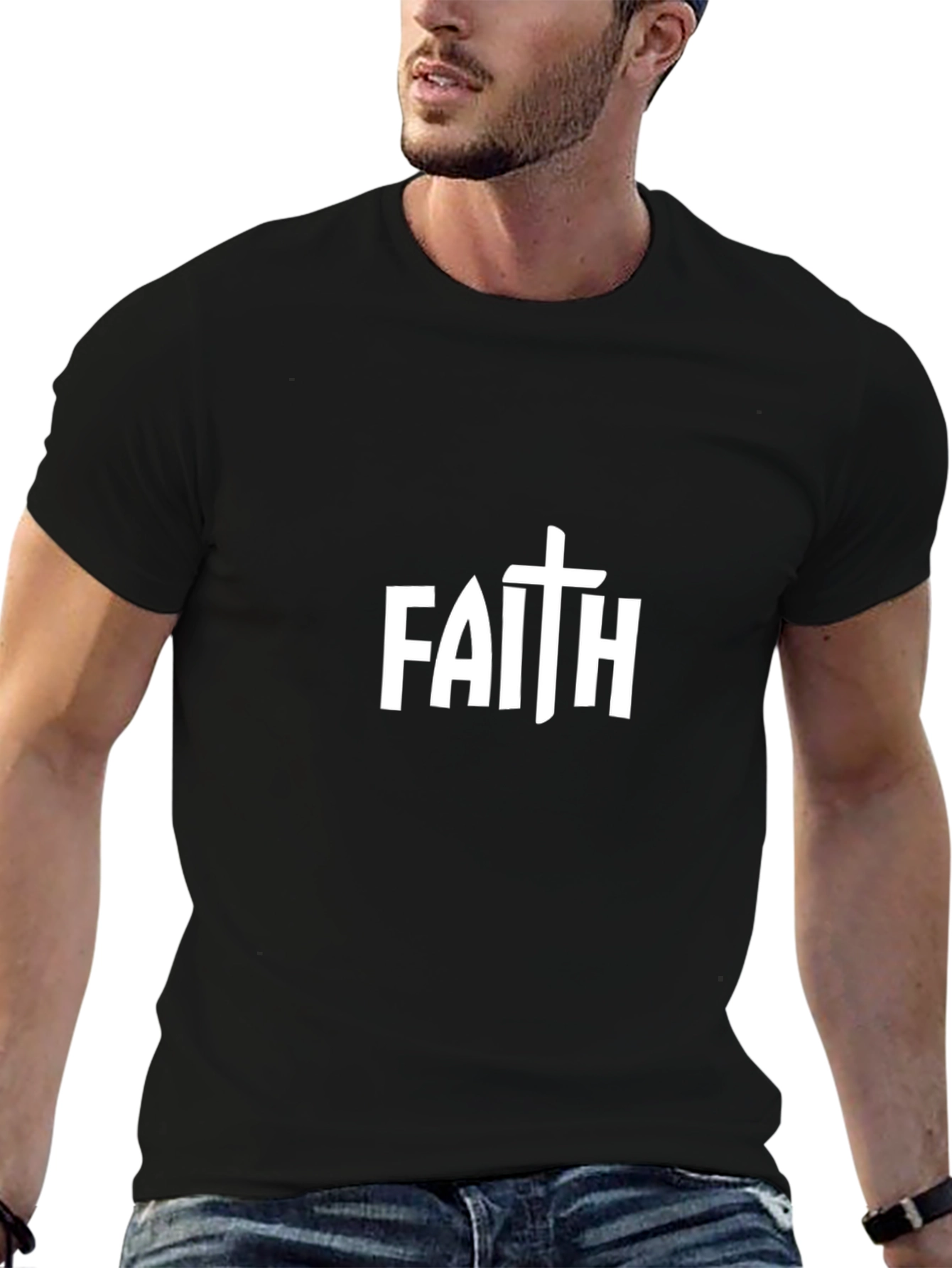 Faith Graphic Tee - Stylish Christian T-Shirt