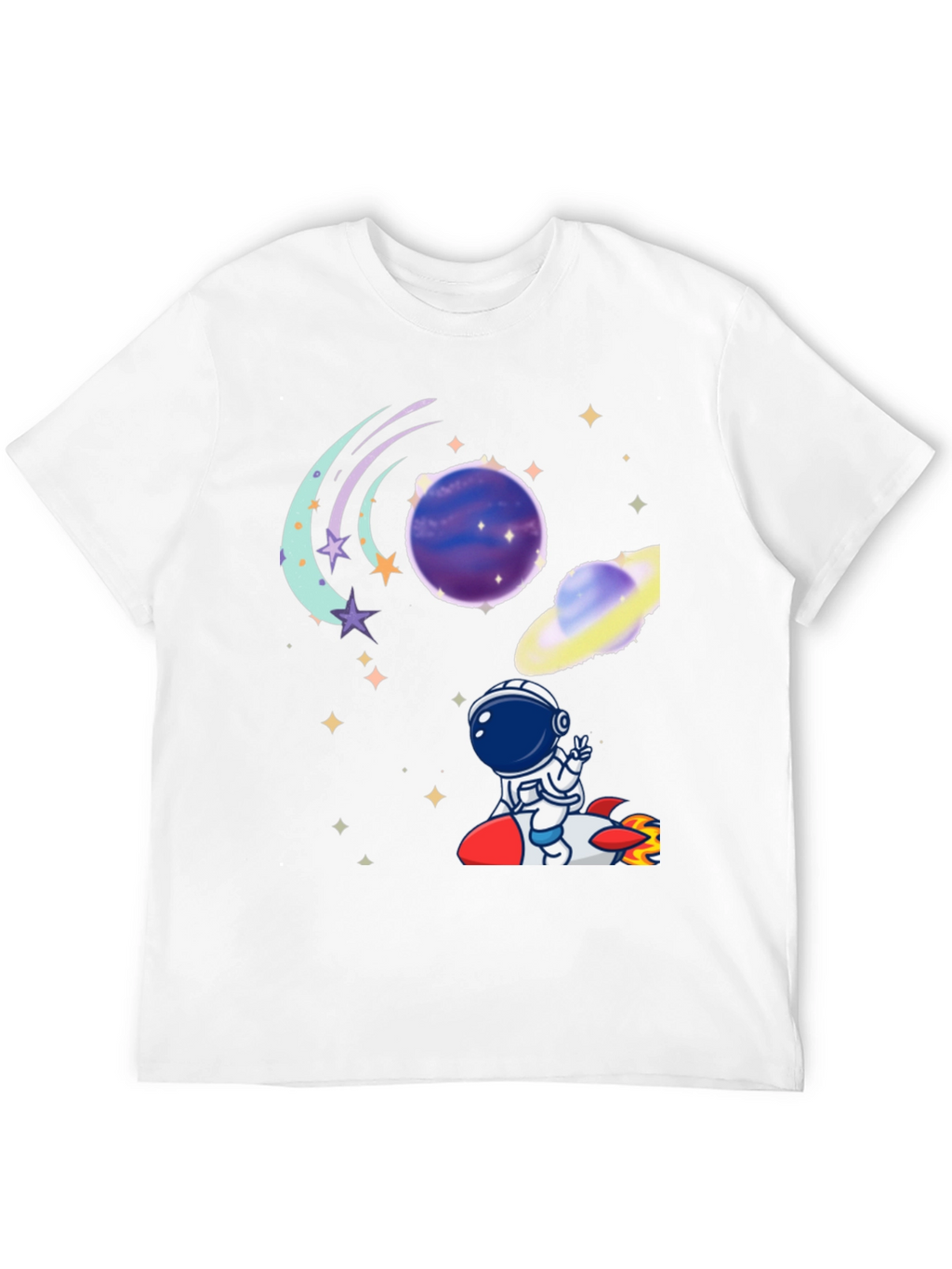 Space Astronaut T-Shirt - Galaxy Adventure