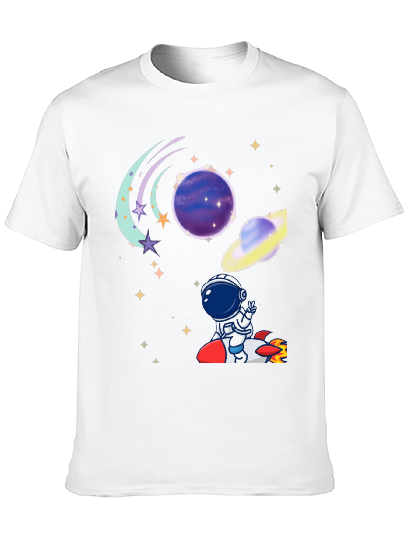 Space Astronaut T-Shirt - Galaxy Adventure