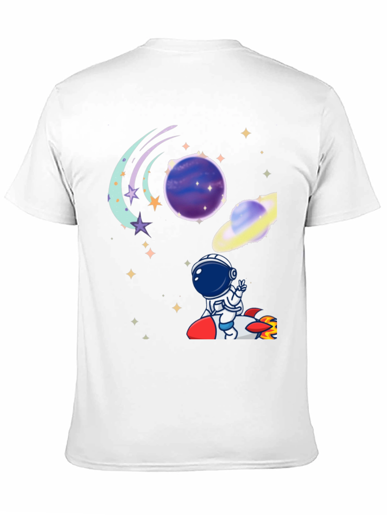 Space Astronaut T-Shirt - Galaxy Adventure