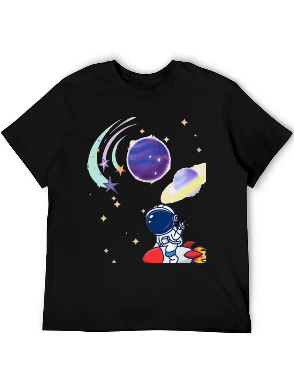 Space Astronaut T-Shirt - Galaxy Adventure