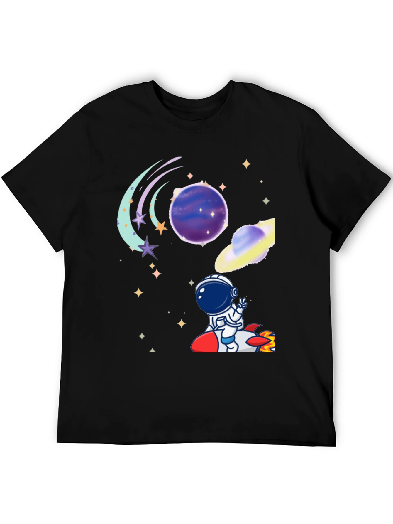 Space Astronaut T-Shirt - Galaxy Adventure