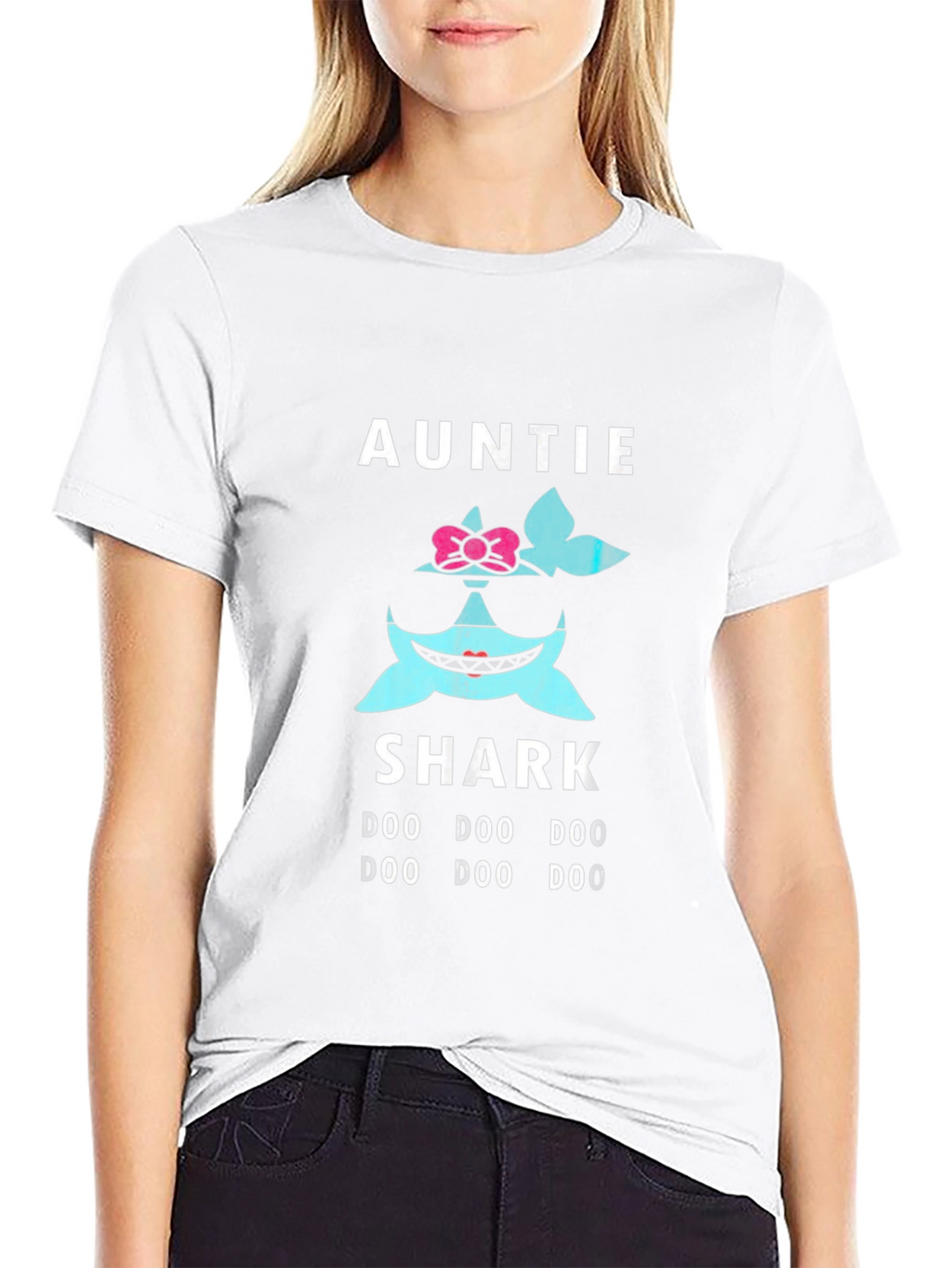Auntie Shark T-Shirt - Doo Doo Doo!