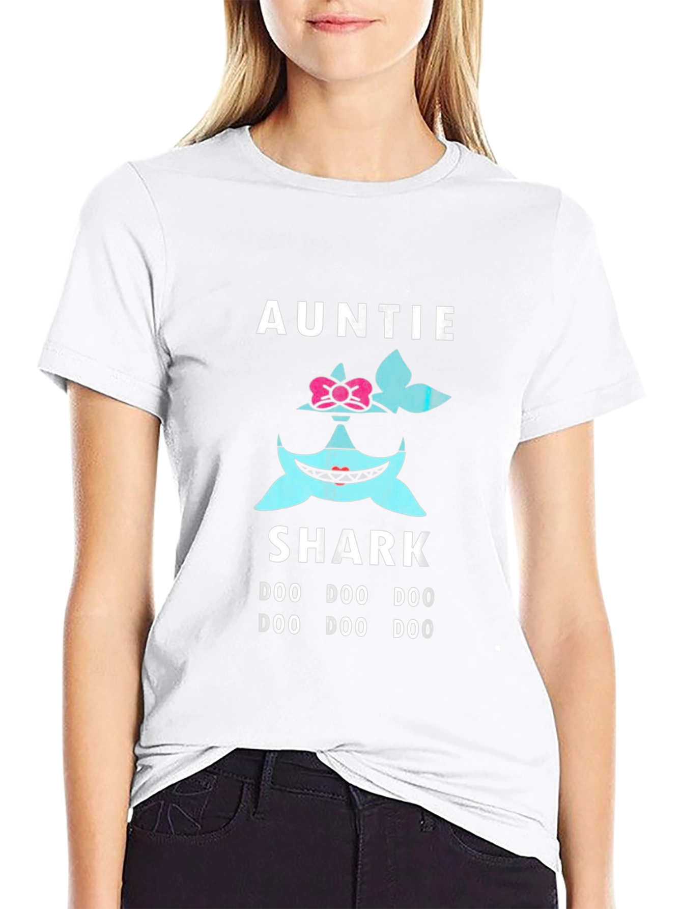 Auntie Shark T-Shirt - Doo Doo Doo!