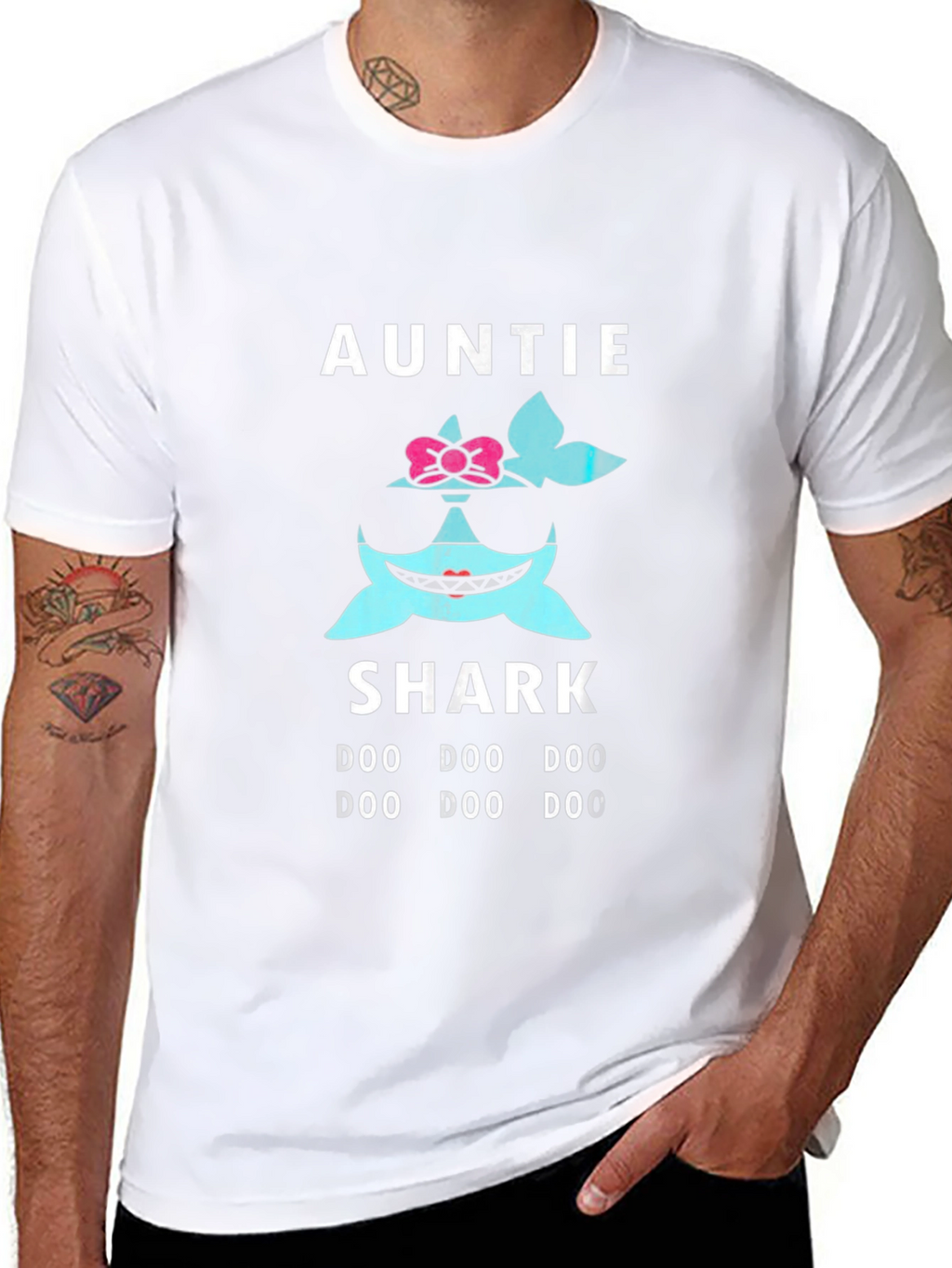 Auntie Shark T-Shirt - Doo Doo Doo!
