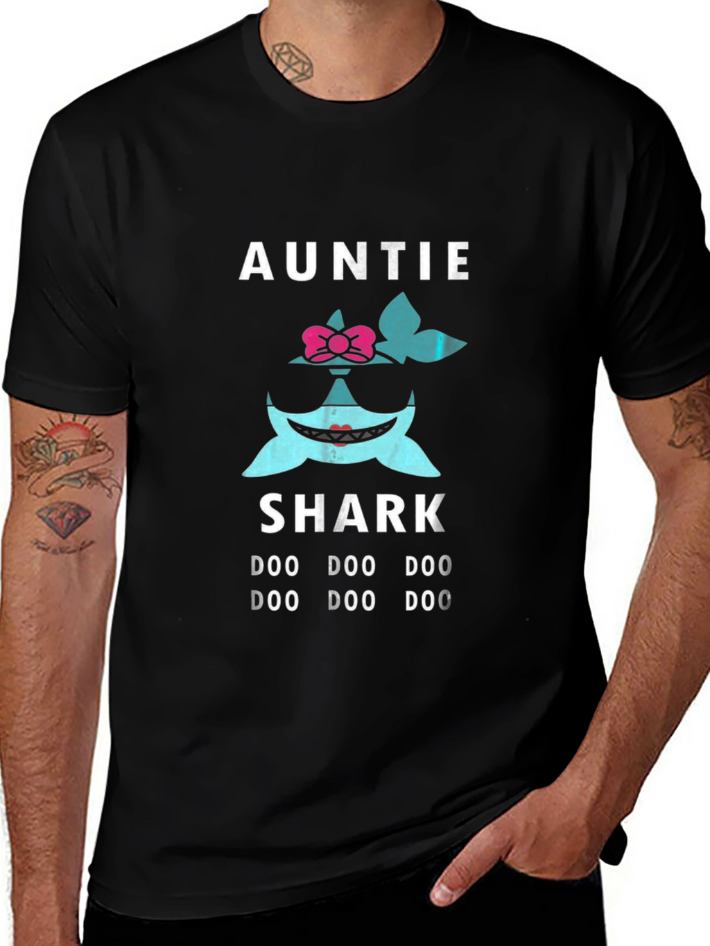 Auntie Shark T-Shirt - Doo Doo Doo!