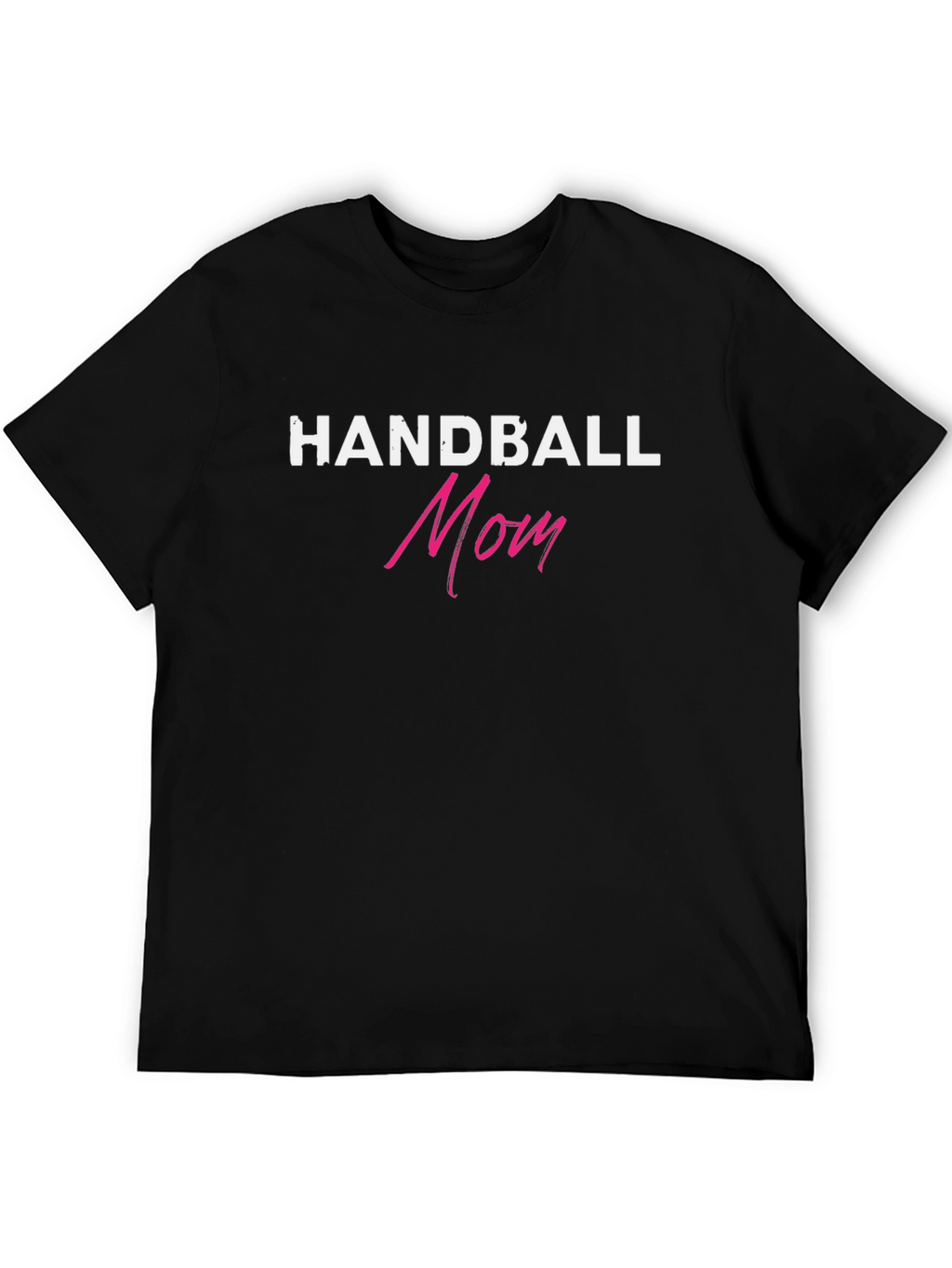 Handball Mom Graphic T-Shirt - Black