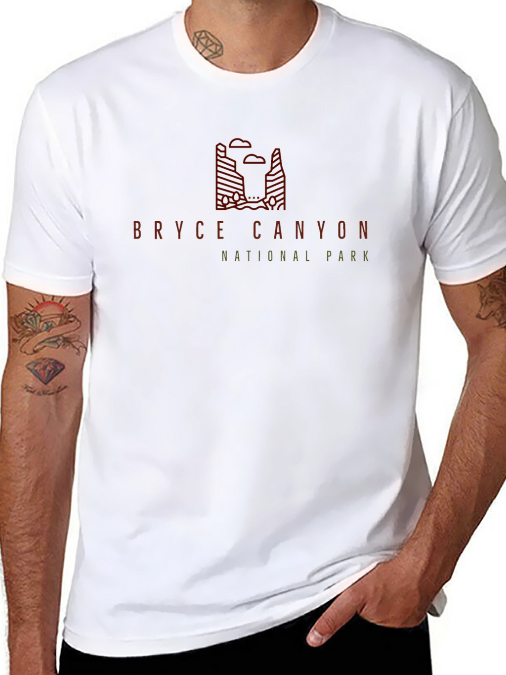 Bryce Canyon National Park Graphic Tee - Black