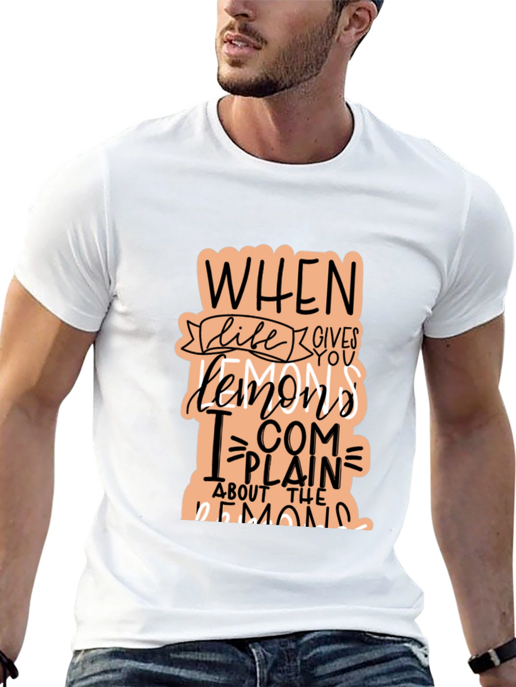 Funny When Life Gives You Lemons Graphic T-Shirt