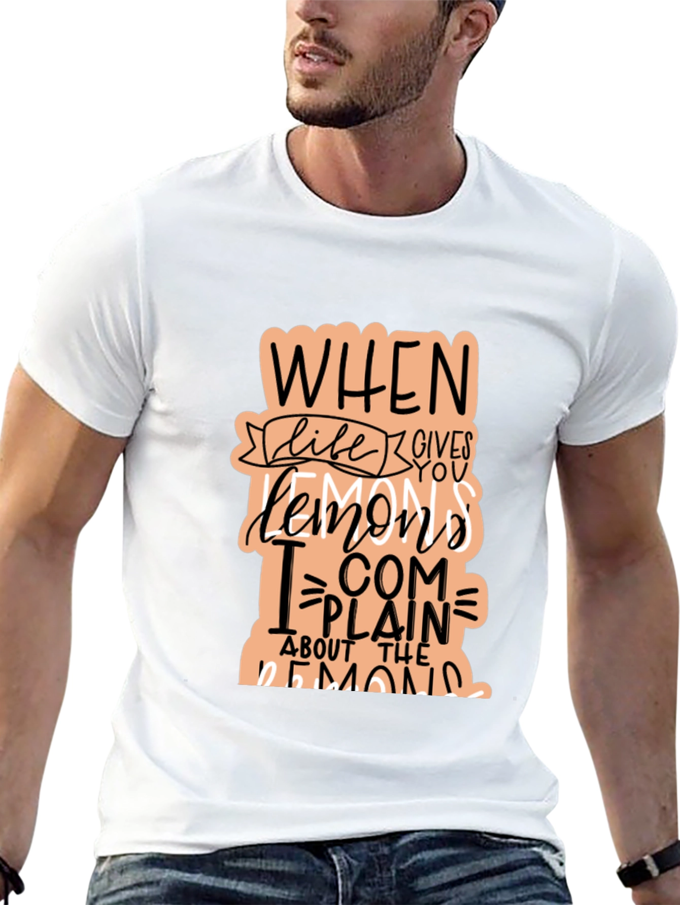 Funny When Life Gives You Lemons Graphic T-Shirt
