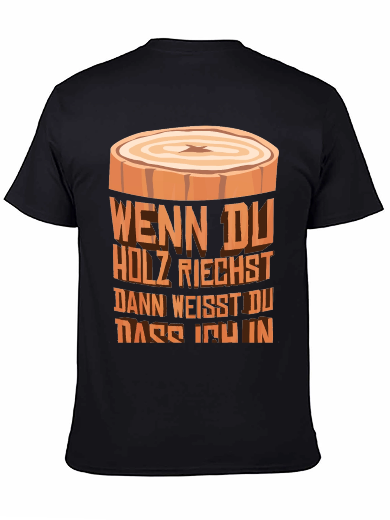 Wood Scent T-Shirt - Lumberjack Humor Tee