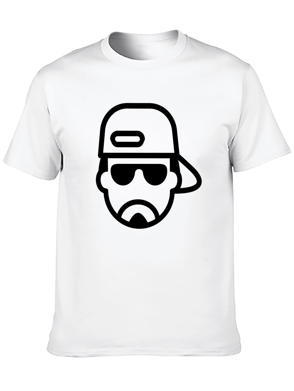 Cool Dude Graphic Tee - Black Cotton T-Shirt