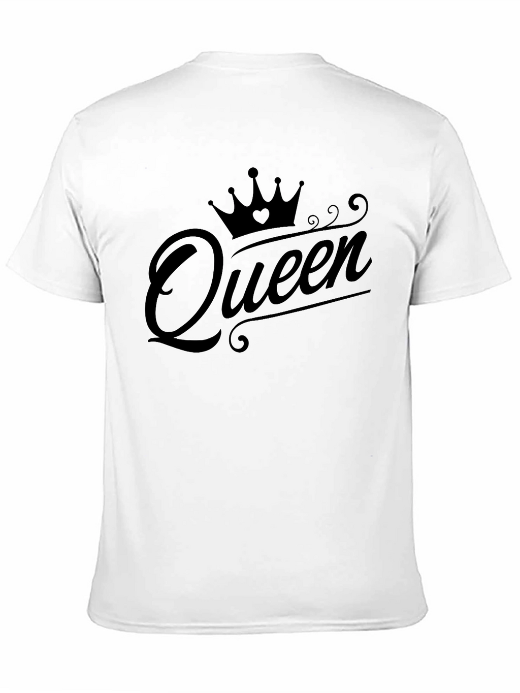 Queen Crown Black T-Shirt