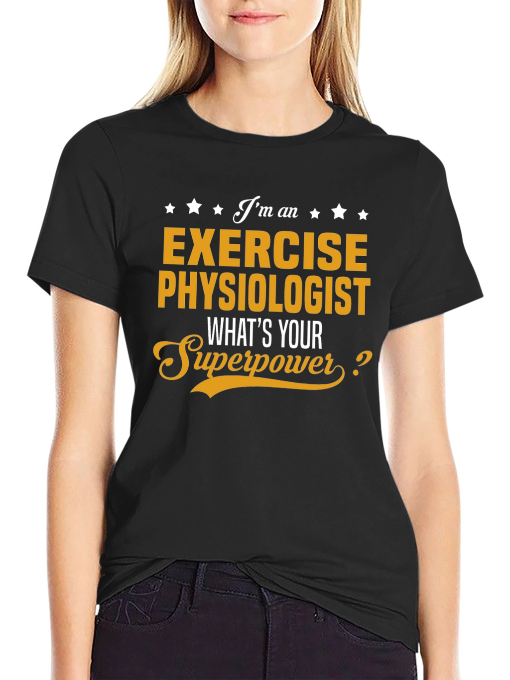 Exercise Physiologist Superpower Graphic T-Shirt