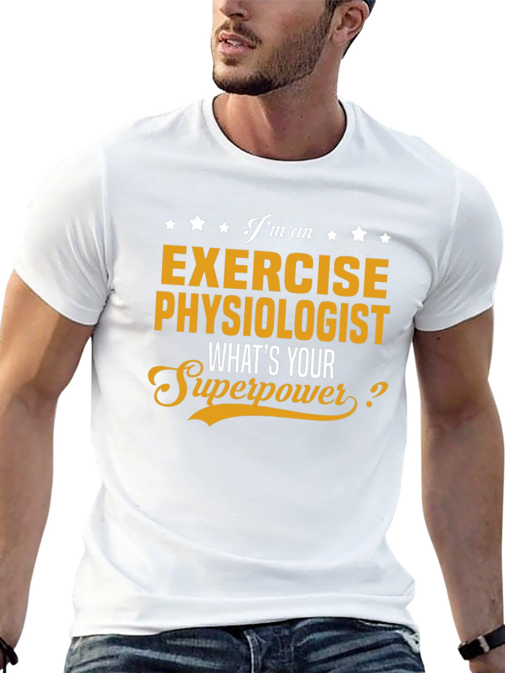 Exercise Physiologist Superpower Graphic T-Shirt