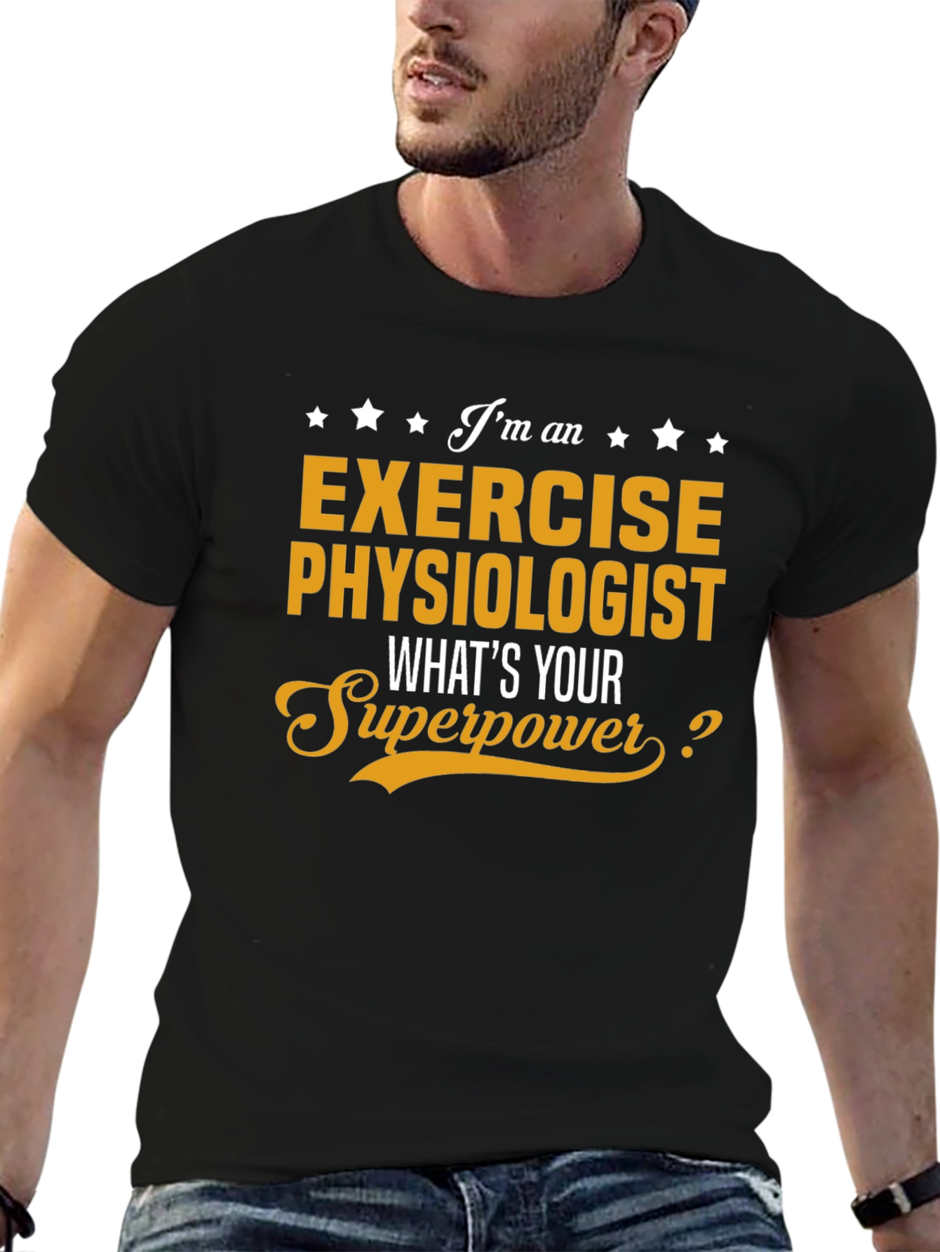 Exercise Physiologist Superpower Graphic T-Shirt