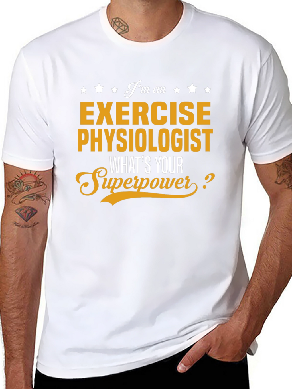 Exercise Physiologist Superpower Graphic T-Shirt