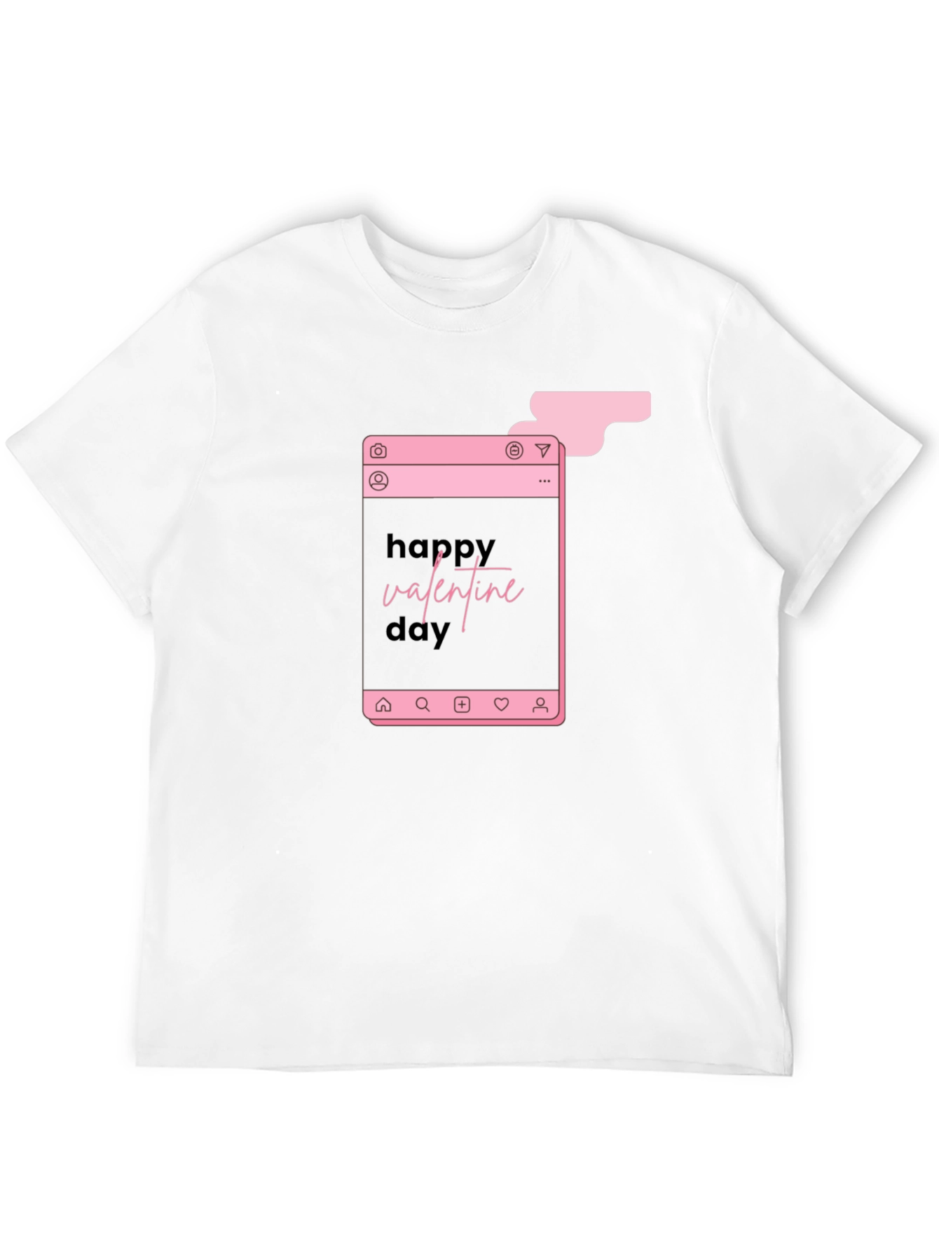 Happy Valentines Day Instagram T-Shirt