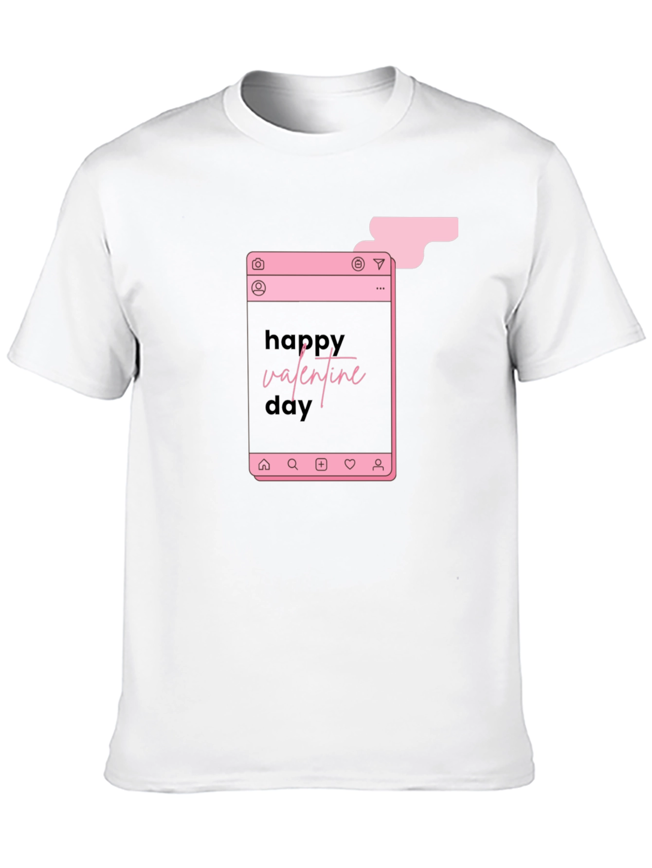 Happy Valentines Day Instagram T-Shirt