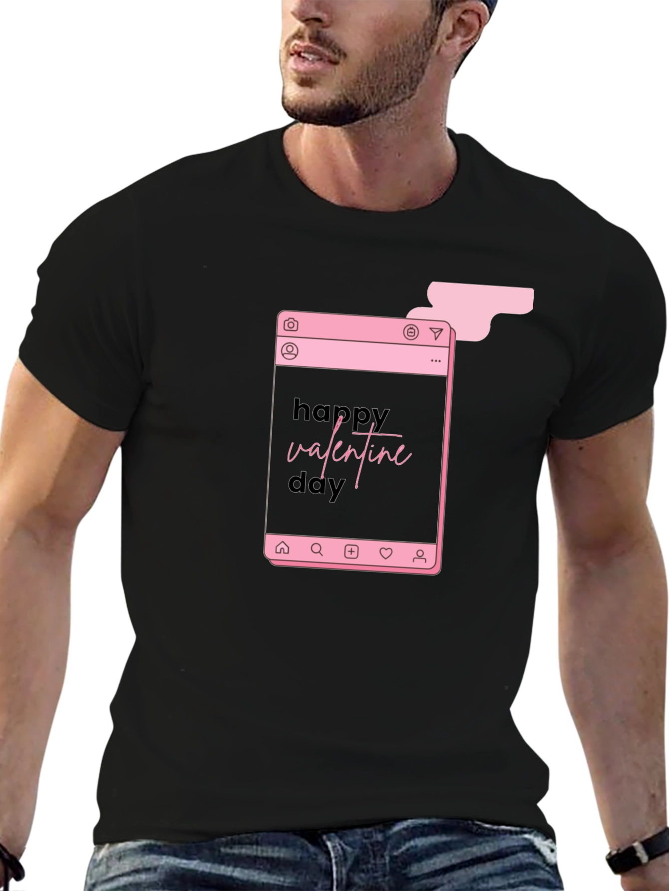 Happy Valentines Day Instagram T-Shirt