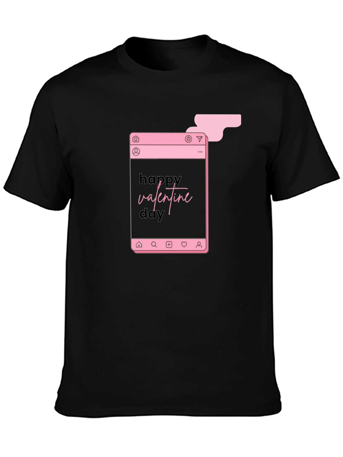 Happy Valentines Day Instagram T-Shirt