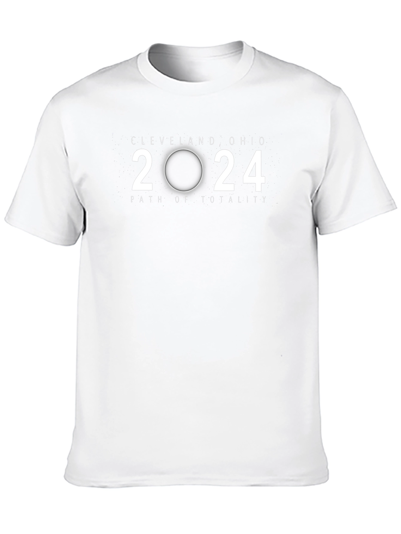 Cleveland Ohio 2024 Path of Totality Eclipse T-Shirt