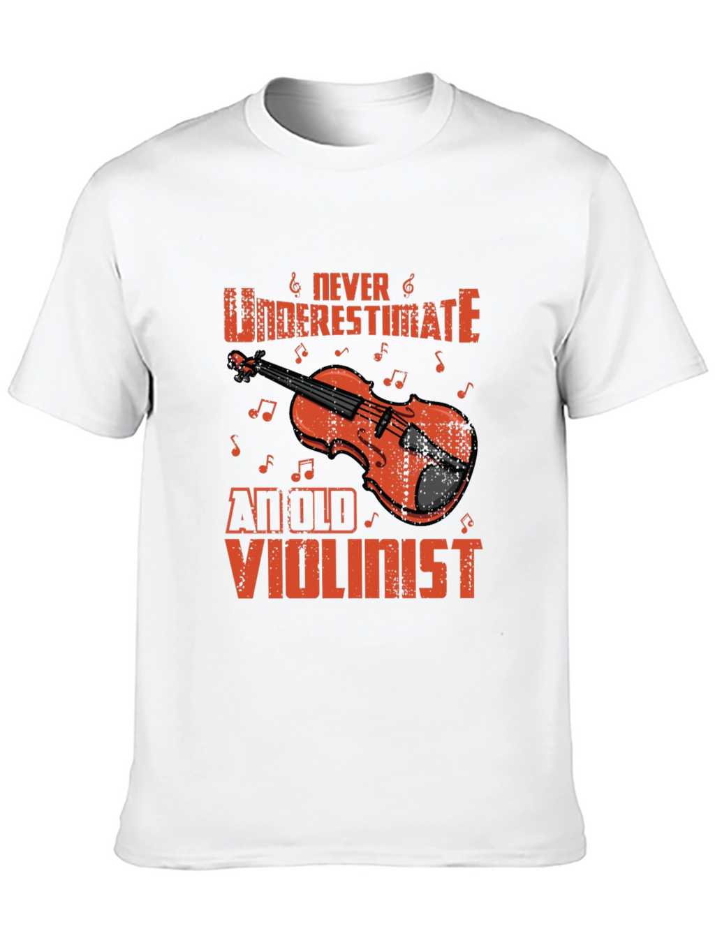 Never Underestimate an Old Violinist T-Shirt