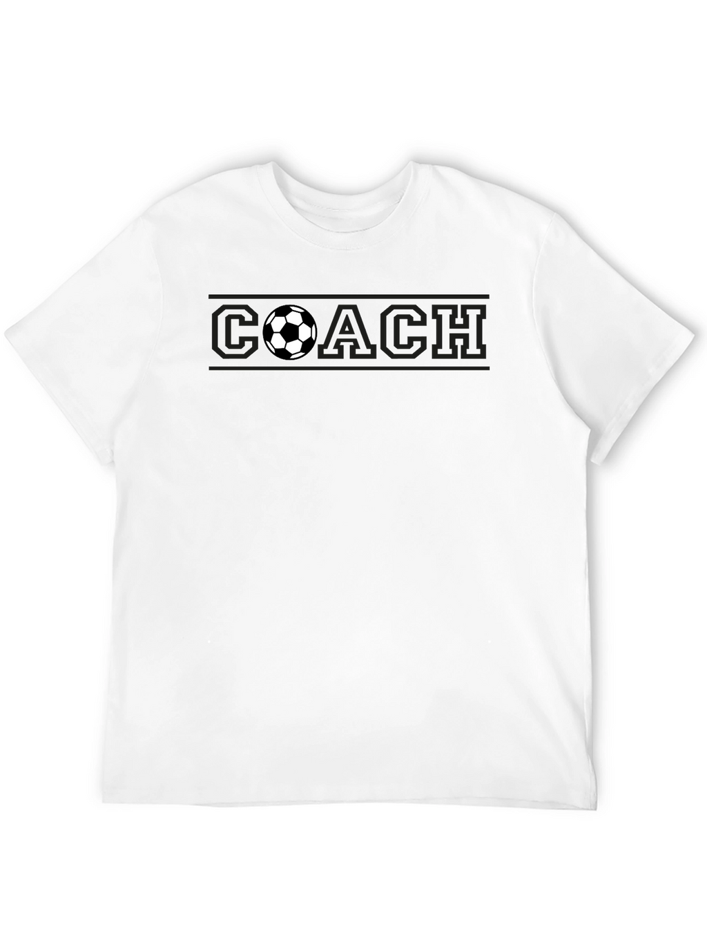 Soccer Coach Black T-Shirt