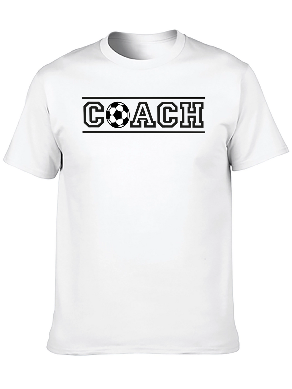 Soccer Coach Black T-Shirt