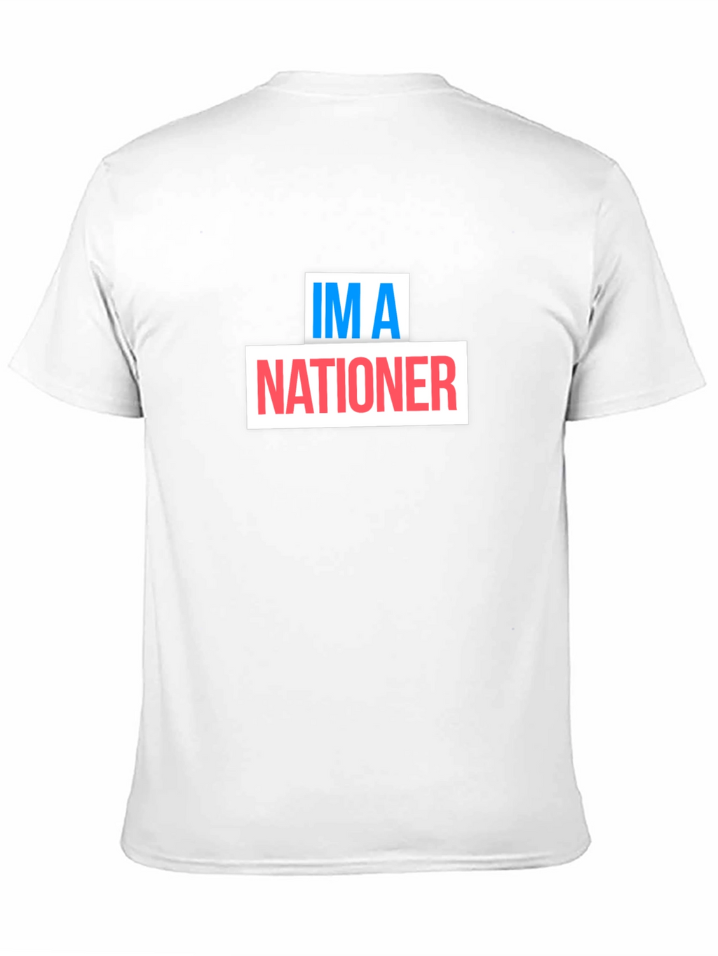Im A Nationer Graphic Tee - Black