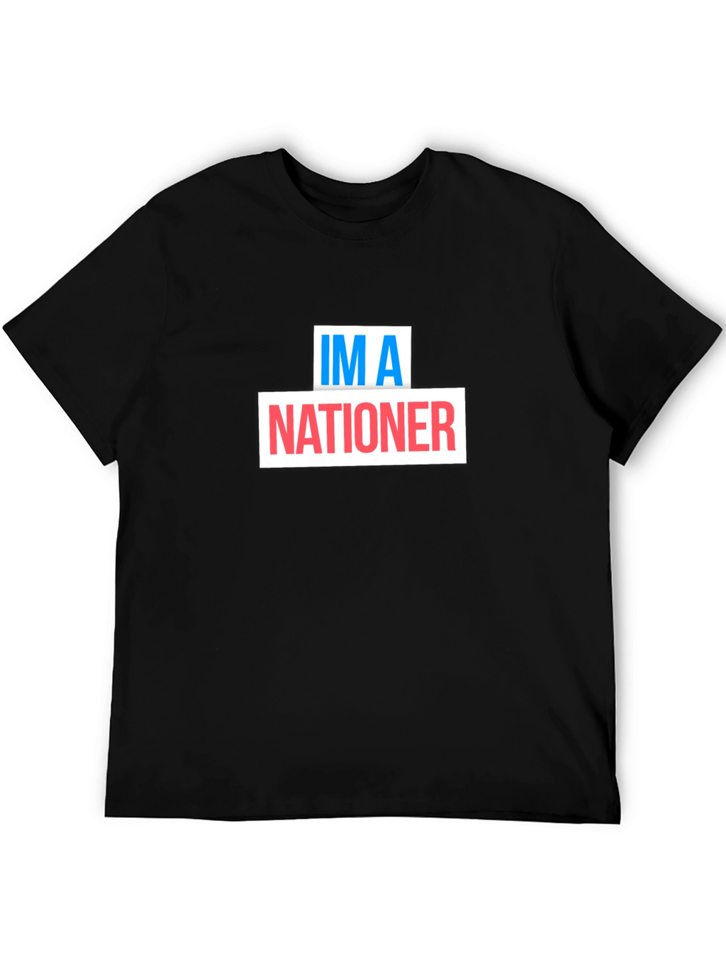 Im A Nationer Graphic Tee - Black