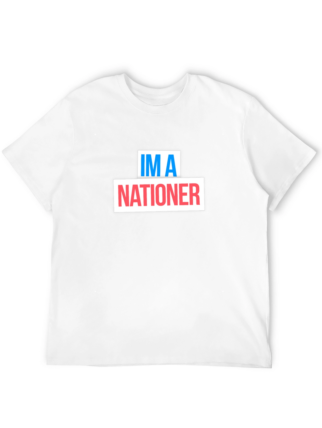 Im A Nationer Graphic Tee - Black