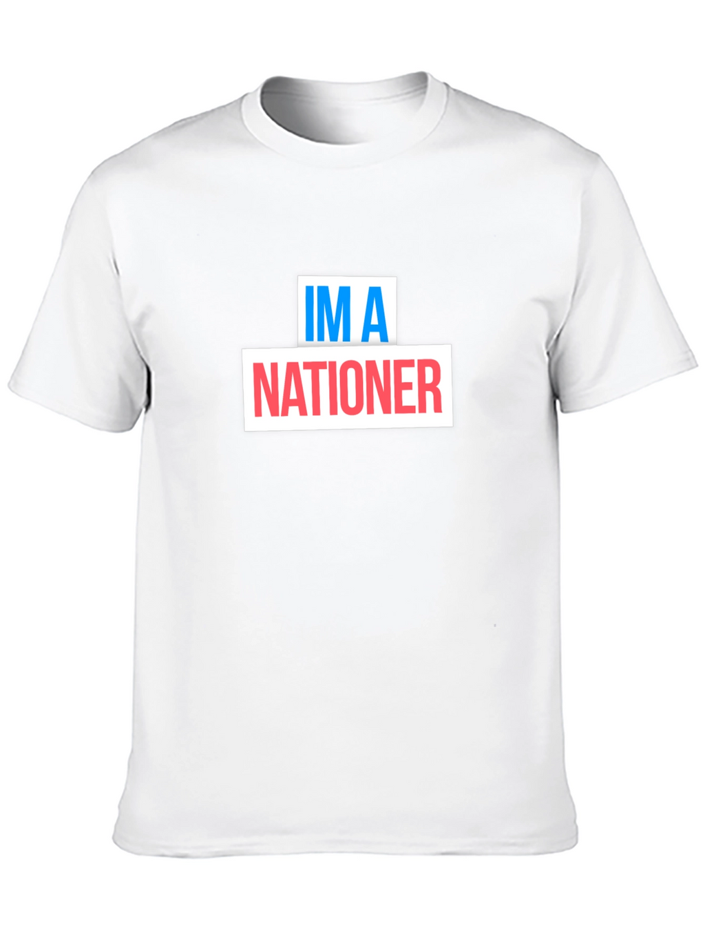 Im A Nationer Graphic Tee - Black