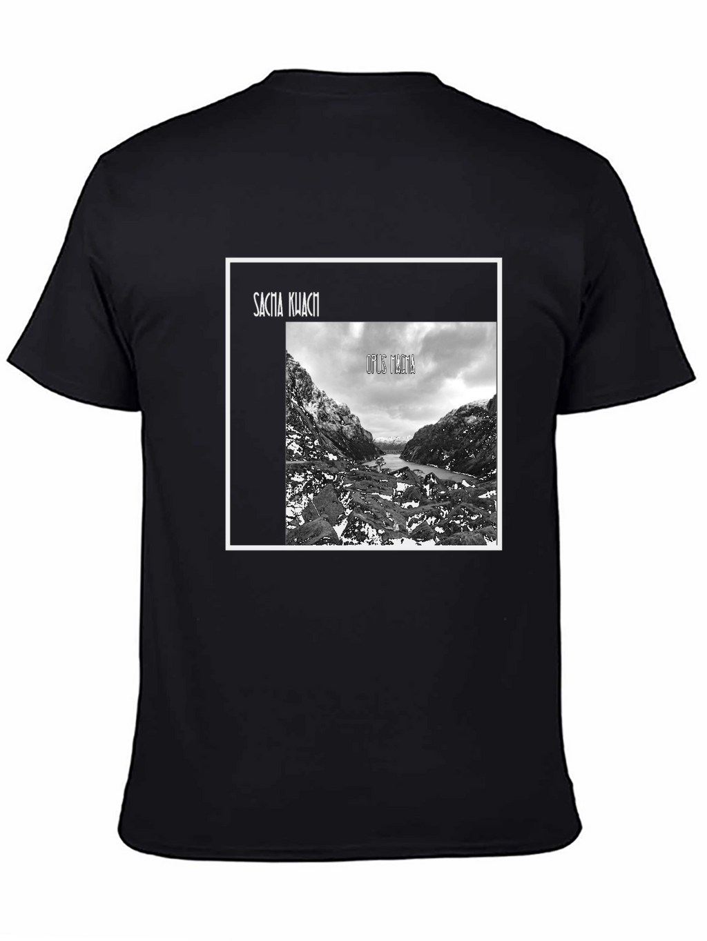 Sacra Kuacti Opus Tenebris Black T-Shirt