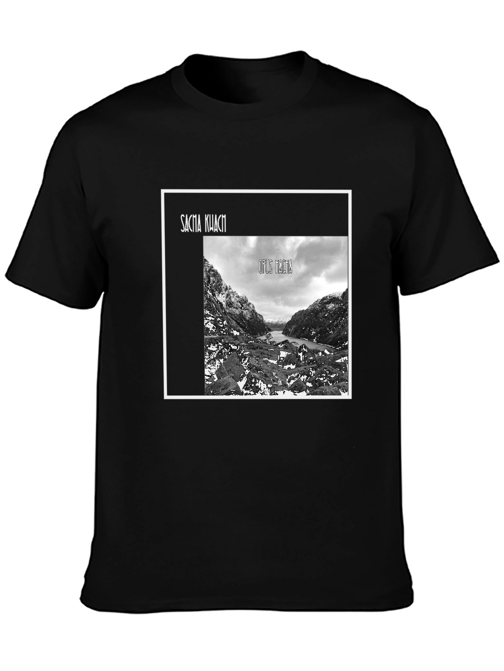 Sacra Kuacti Opus Tenebris Black T-Shirt