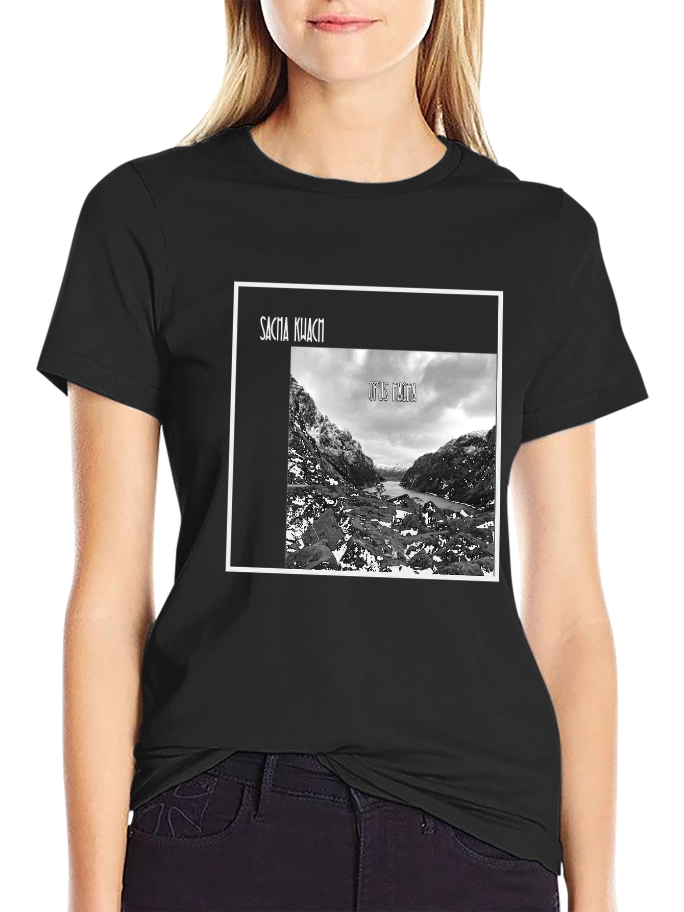 Sacra Kuacti Opus Tenebris Black T-Shirt
